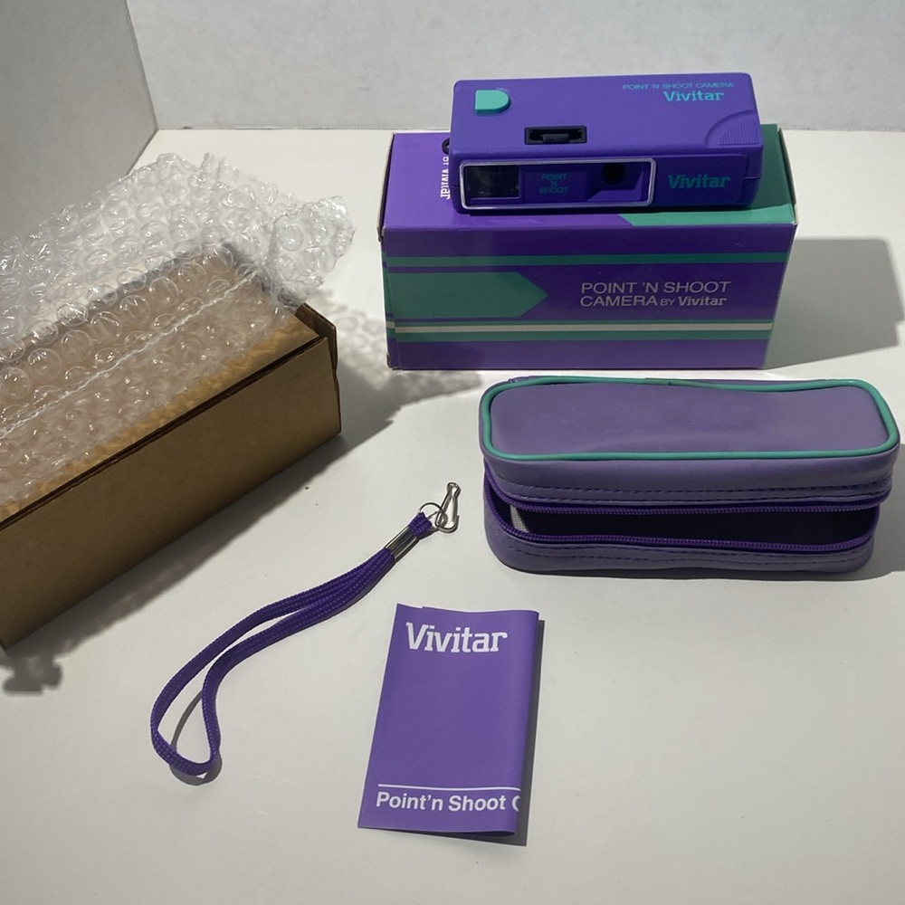 Vivitar point-and-shoot 110 film camera new - Picture 2 of 5